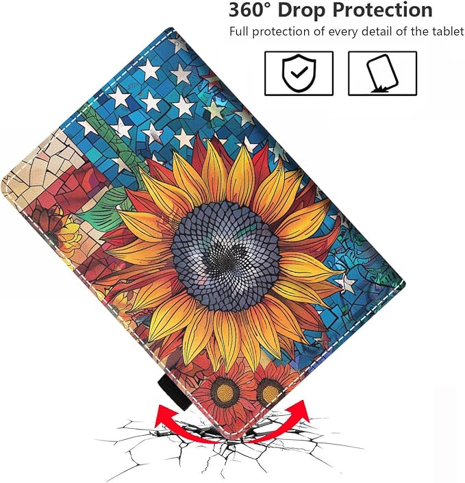 American Flag Sunflower