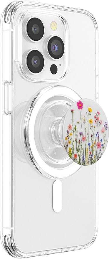 Mixed Flower Bouquet Floral Pattern PopSockets PopGrip for MagSafe