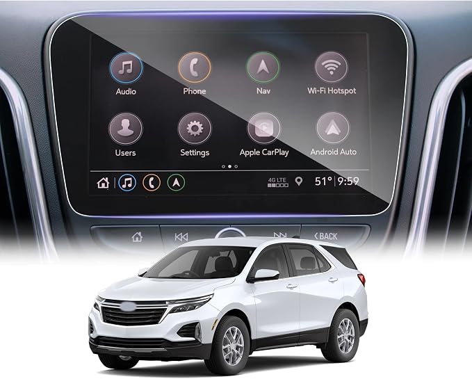2018 2019 2020 2021 2022 2023 2024 Chevorlet Equinox 8-inch