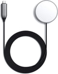 Satechi USB C Magnetic Wireless Charging Cable (Magnetic Wireless Charger) - Compatible with iPhone 16 Pro Max/16 Pro/16/16 Plus iPhone 15 Pro Max/15 Pro/15/15 Plus and More