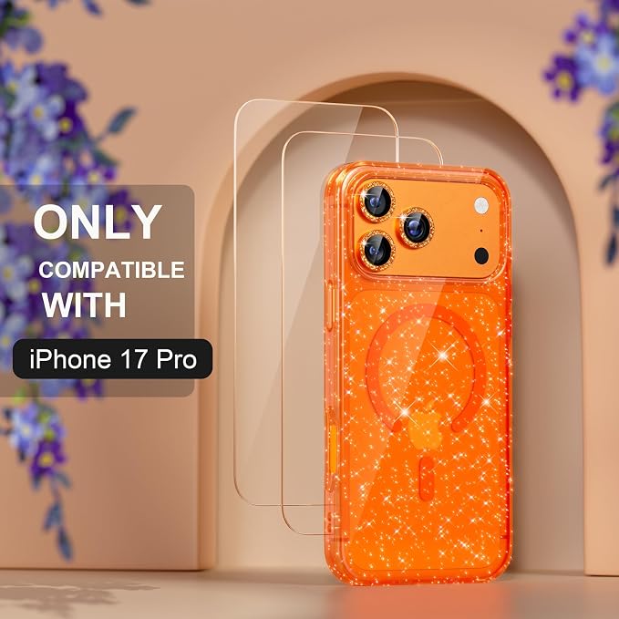 Glitter Orange