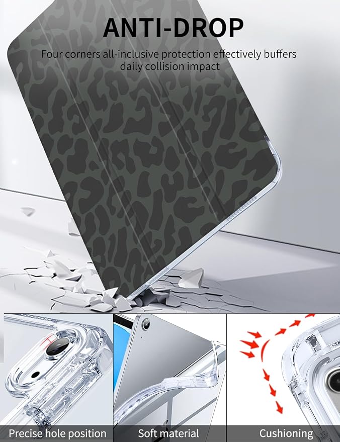 Leopard Dark Grey