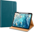 VIKESI Case for iPad Pro 13 (M4) 2024 Leather Stand Cover with Apple Pencil Holder Auto Wake/Sleep Multiple Viewing Angles Built in Hand Strap &amp Pocket Teal