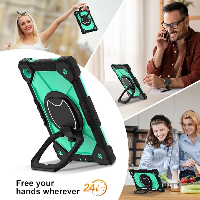 Black Mint Green