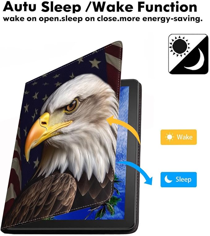 American Flag Bald Eagle-1