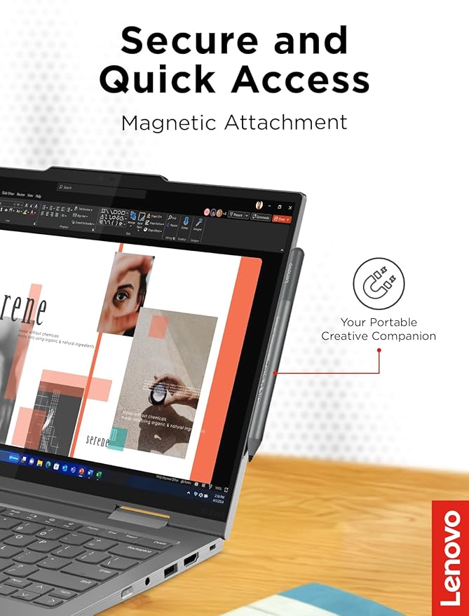 Lenovo USI Pen 2 Magnetic for Chromebooks Precision Tilt Feature Stylus Pencil AAAA Battery USI 2.0 Compatibility Perfect for Students Professionals and Creatives Home Office Essentials Art