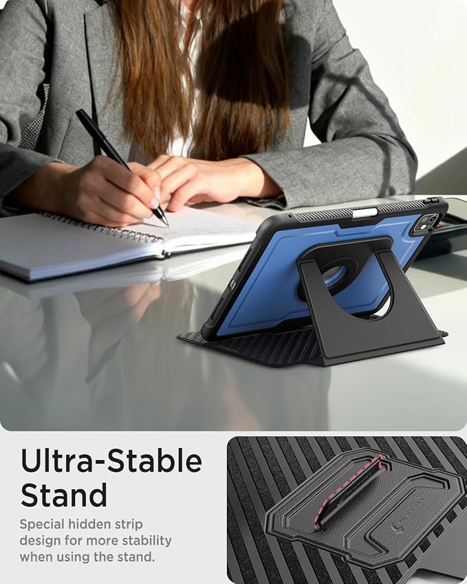 Blue with Stand