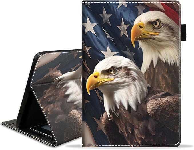 American Flag Bald Eagle