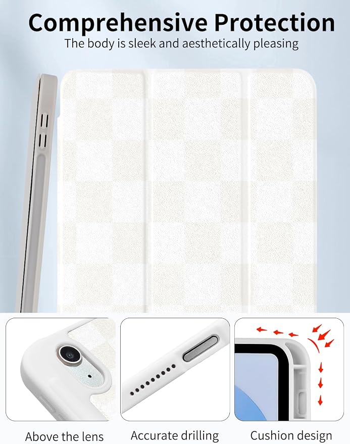 Beige Checkered