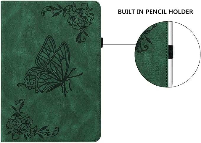 07# Green Flower Butterfly