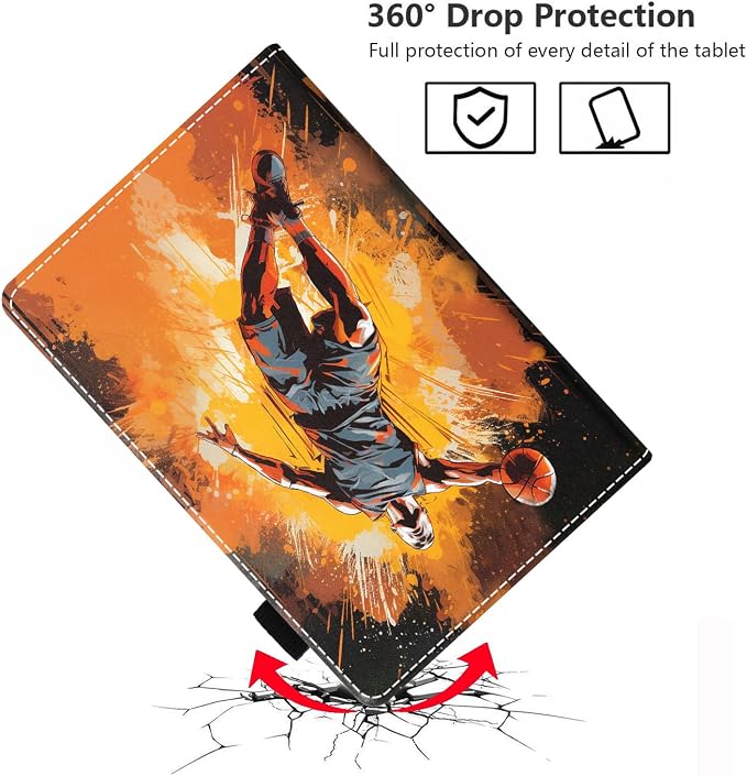 Watercolor Basketball Player