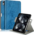 for iPad 10th Generation Case 10.9 Inch 2022 with Pencil HolderModel: A2696 /A2757 / A2777 PU Leather Smart ipad 11inch A16 Cover Auto Sleep/WakeDark Blue