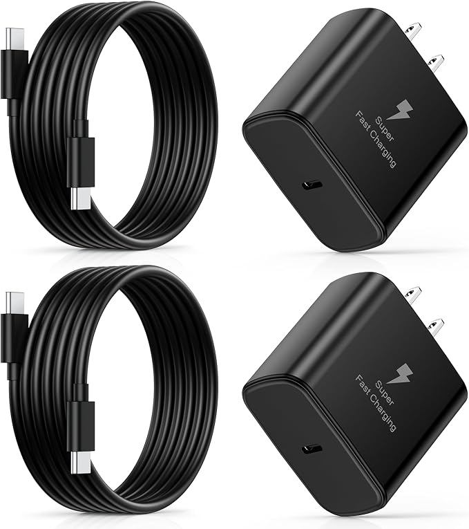 2Pack-45W 6FT C-C Black