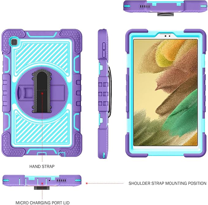 01# Purple + Mint Green