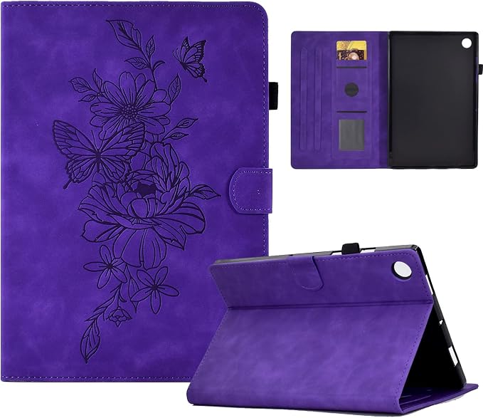 Embossed Purple
