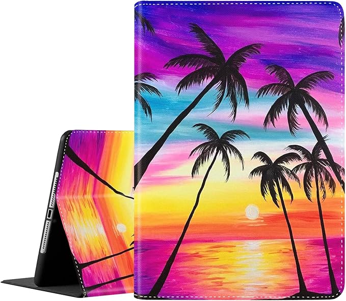 Coconut Trees in The Sunset