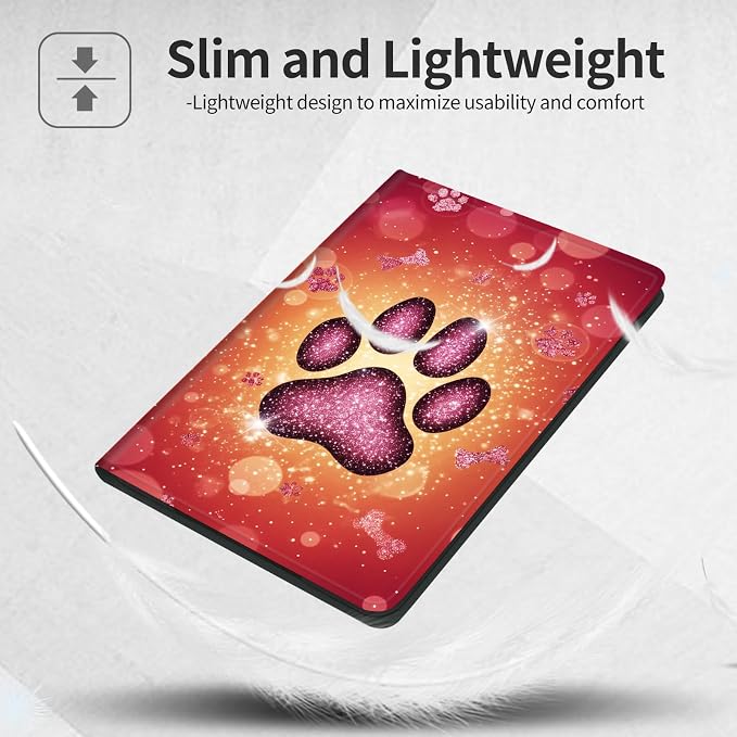 Glitter Dog Paw Print