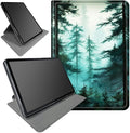 Case for Samsung Galaxy Tab S6 10.5 2019 (Model SM-T860/T865/T867) Pine Trees Theme 360 Degree Rotating Stand Smart Protective Cover for Samsung S6 T860 Tablet
