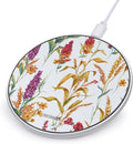 Wheat Sorghum Plants Phone Charger Magnetic Charging Pad Anti-Slip with USB Cable