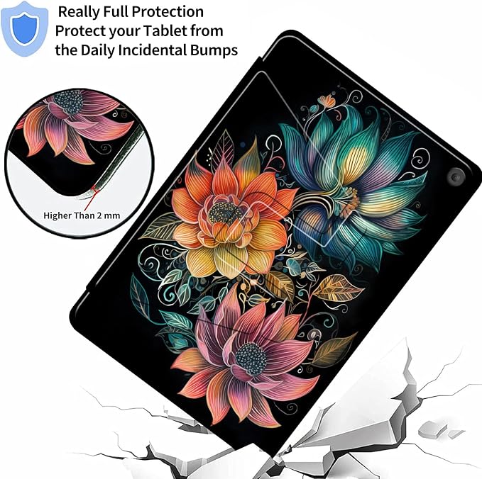 Colorful Lotus Flowers