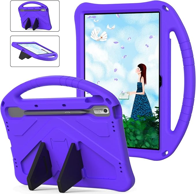 Tablet Cases Case Compatible with Lenovo Tab P11 Pro 11.2 2nd Gen 2022 (TB-138FC/TB-132FU) Compatible with Lenovo Pad Pro 2022 Case Tablet Case Compatible with Kids Case Shockproof CasePen Slot+Sho