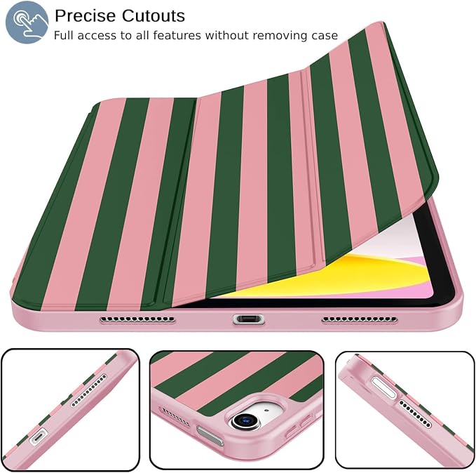 Pink- Dark Green