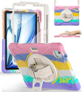 BRAECN Case for iPad Air 11 inch 2026(M4) 2025(M3) 2024(M2)iPad Pro 11 inch(4th/3rd/2nd/1st)&amp Air 10.9(5th/4th) Protective with Pencil Holder Screen Protector 360°Rotating Stand Handle Full Body