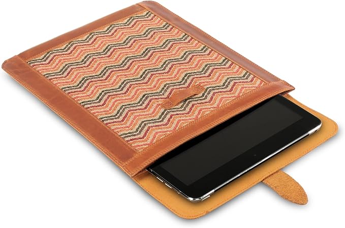 Londo Genuine Leather Sleeve Bag for Keyboard Tablet
