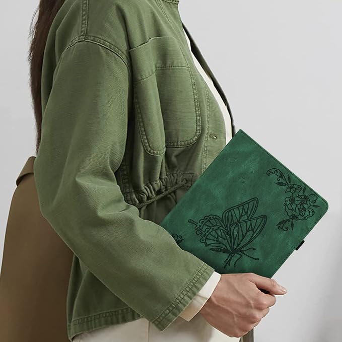 07# Green Flower Butterfly