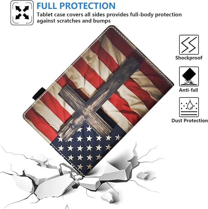 American Flag Holy Cross