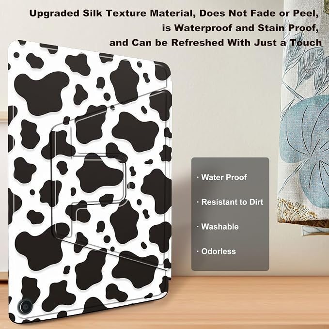 Black White Cow Print