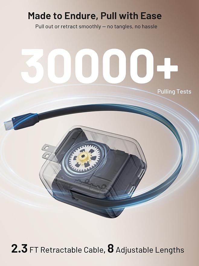 Black - 67W Single Cable