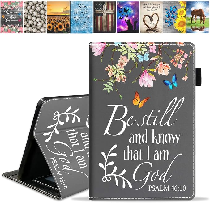 Floral Quote Bible Verse Psalm 46:10