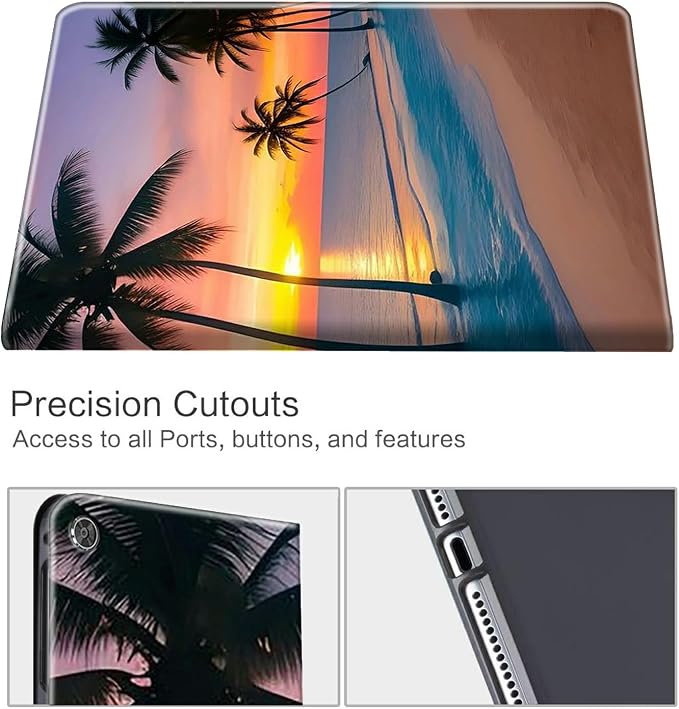 Sunset Beach Palm Trees