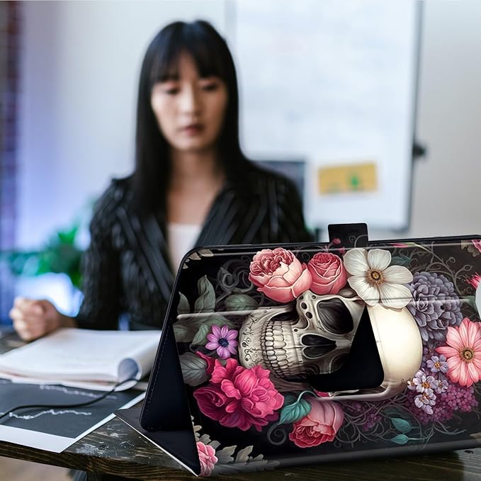 Rose Flower Skull
