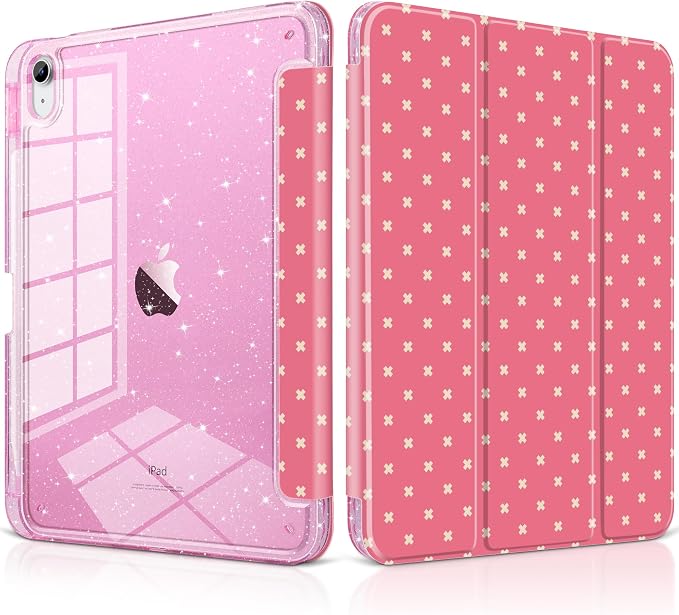 Dark Pink Cross Dot