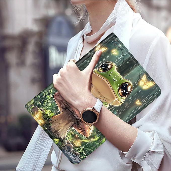 Cute frog in the Rain