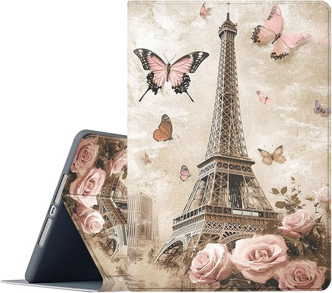 Eiffel Tower Butterfly Rose