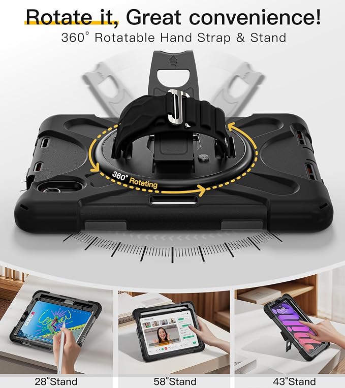 Black(Silicone Hand Strap)