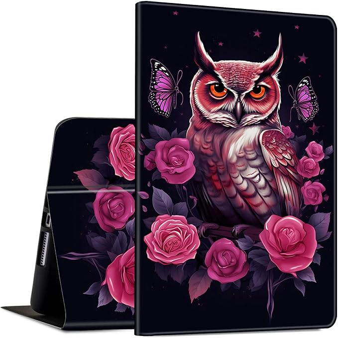 Cute Owls Flowers