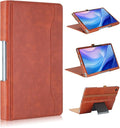 Case Compatible with Lenovo Tab Plus 11.5 inch Tablet PU Leather Business Cover for Pad Studio (TB351FU) Folding Stand CoverBrown
