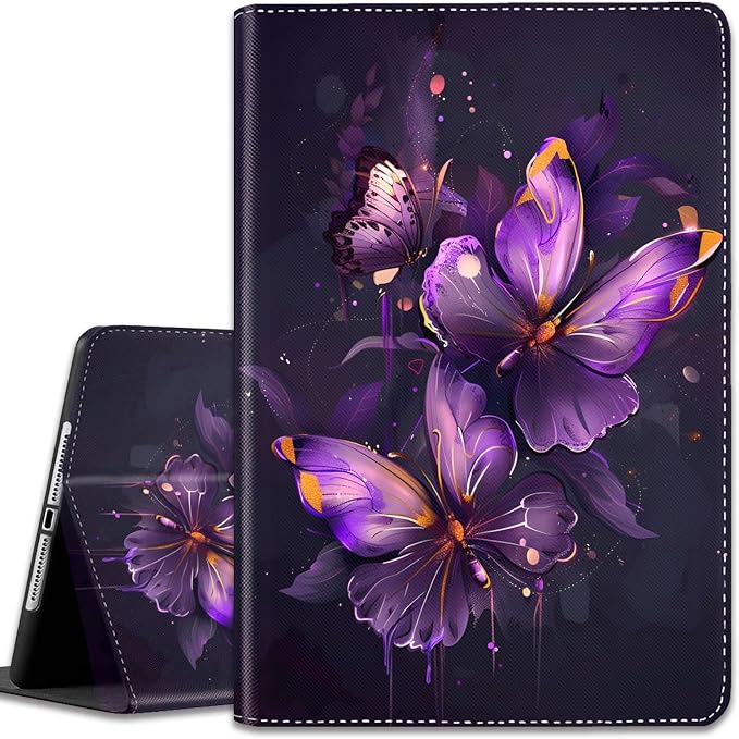 Purple Flower Butterfly