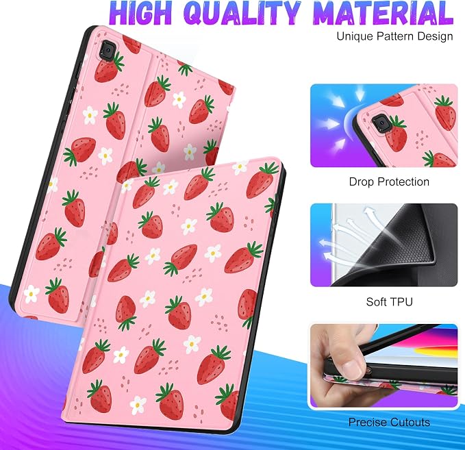 4-for Tab S6 Lite-Strawberry