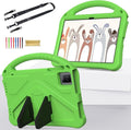 Kids Case for T-Mobile Revvl Tab 5G 2023 Model 10.36 Inch Soft EVA Handle Stand Shockproof Lightweight Children Friendly with Shoulder Strap Cover Case for Revvl Tab 5G Green
