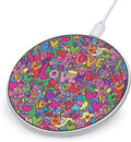 Valentine's Day Stacked Love Heart Phone Charger Magnetic Charging Pad Anti-Slip with USB Cable