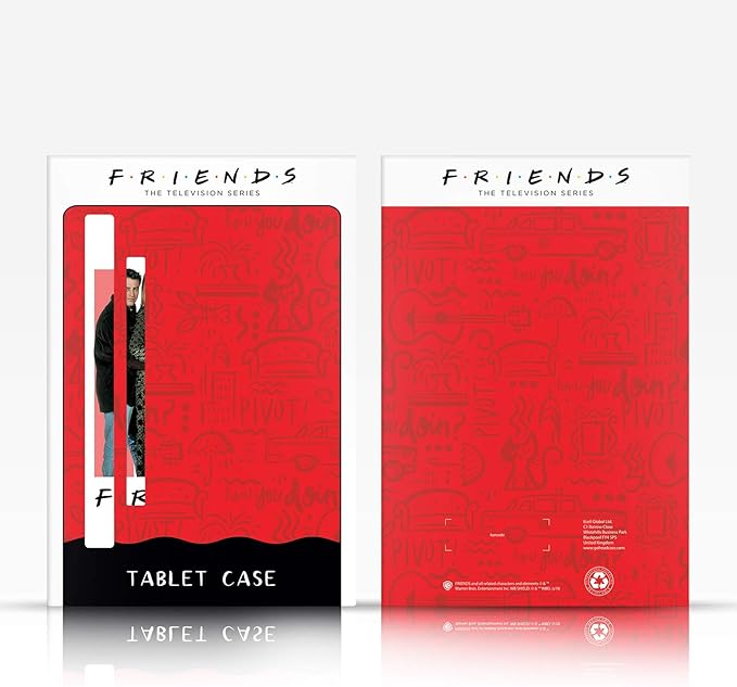 Head Case Designs Officially Licensed Friends TV Show Central Perk Iconic Leather Wallet Case Compatible with Kindle Paperwhite 1/2 / 3
