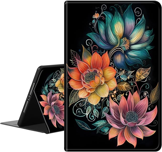 Colorful Lotus Flowers