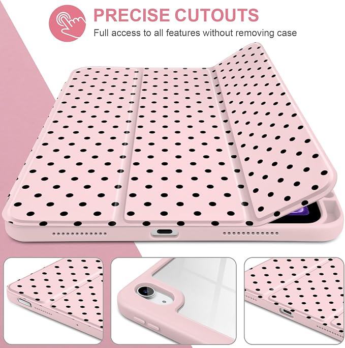 Pink polka dot