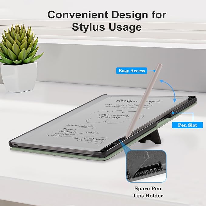 Sage Green with Stand