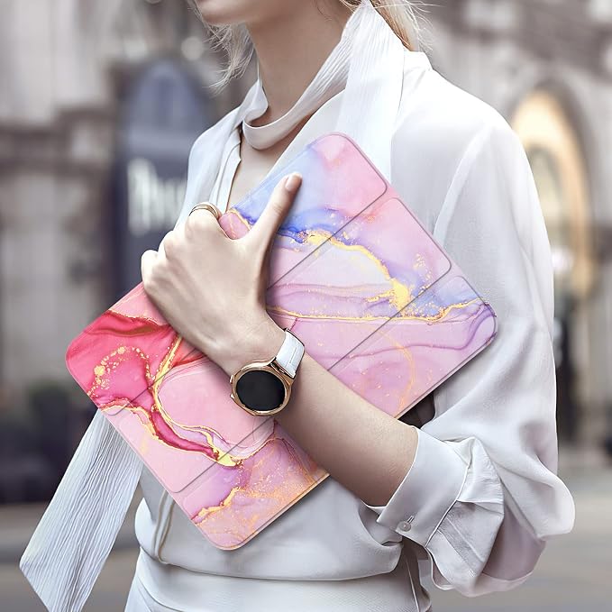 Light Pink Gold Marble